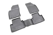 Volvo S40 2004–2012 Rubberen vloermattenset voor interieur (4 stuks, Novline) foto 1
