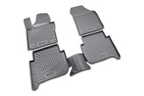 Volkswagen Touran 2003–2010 Rubberen automatten voor interieur (4 stuks, Novline) 5 zitplaatsen foto 1