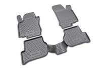 Volkswagen Scirocco 2008–2017 Rubberen vloermattenset voor interieur (4 stuks, Novline) foto 1