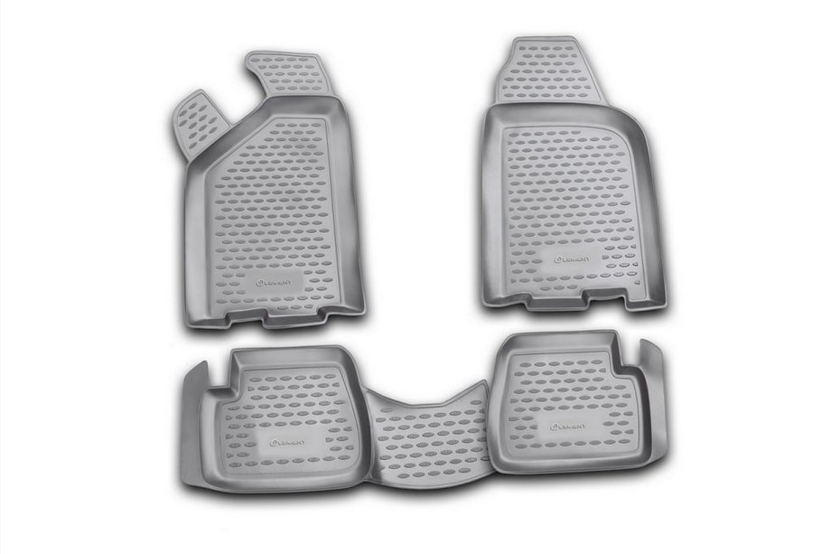VAZ 2110-21115 1995–2015 (2114) Rubberen vloermatten voor het interieur (4 stuks, Novline) Image