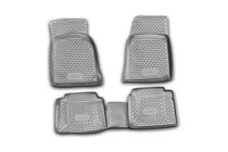 VAZ 2107 1982–2012 Rubberen vloermattenset voor interieur (4 stuks, Novline) foto 1