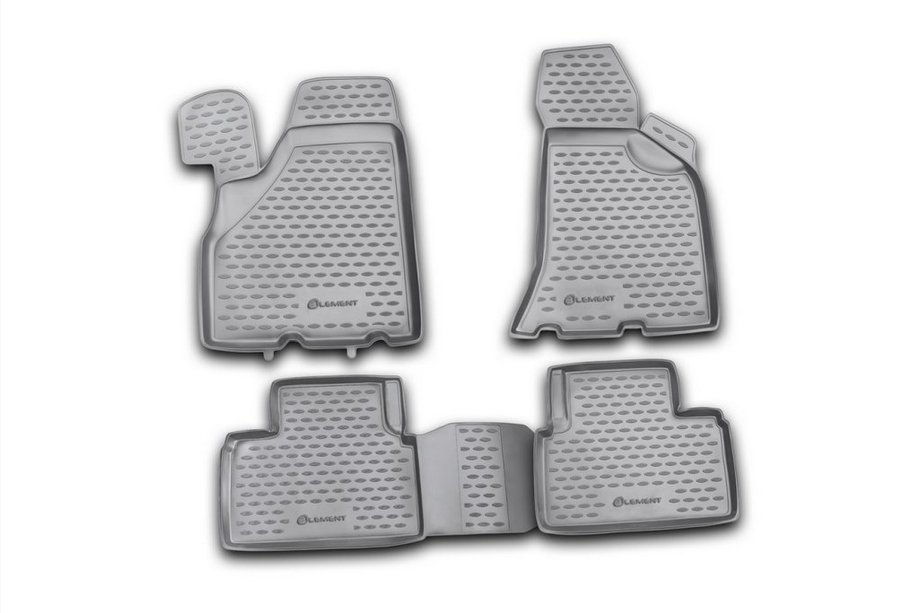 Lada Priora 2007–2018 (2010↗) Rubberen vloermatten voor het interieur (4 stuks, Novline) Image