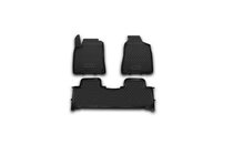 SsangYong Action 2005–2018 (2010↗) Rubberen vloermatten voor interieur (3 stuks, Novline) New foto 1