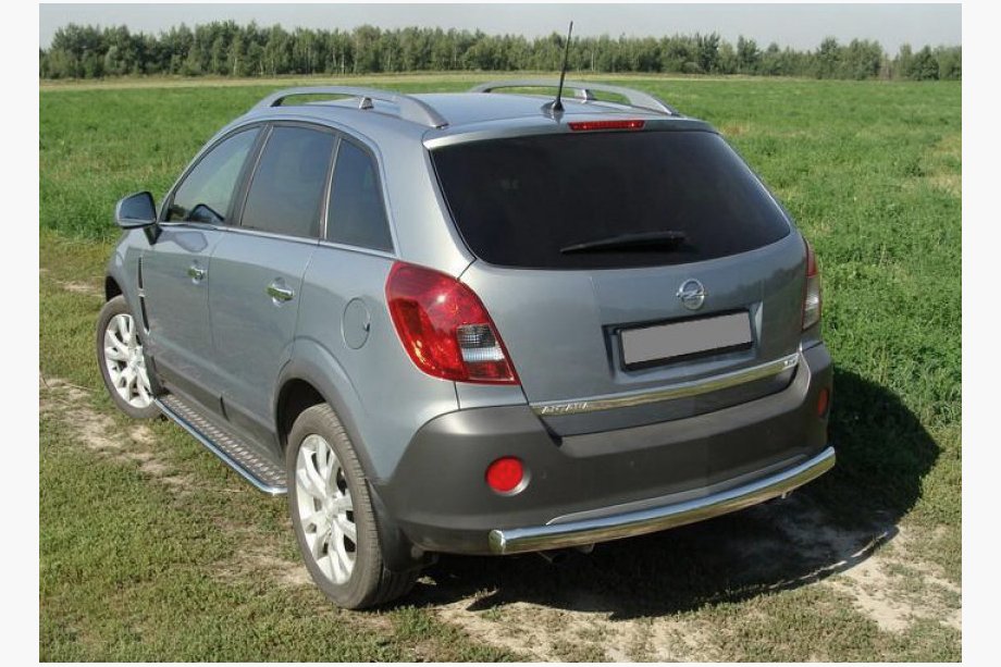 Opel Antara 2006–2017 Achterbeschermbeugel AK002 (RVS) Image