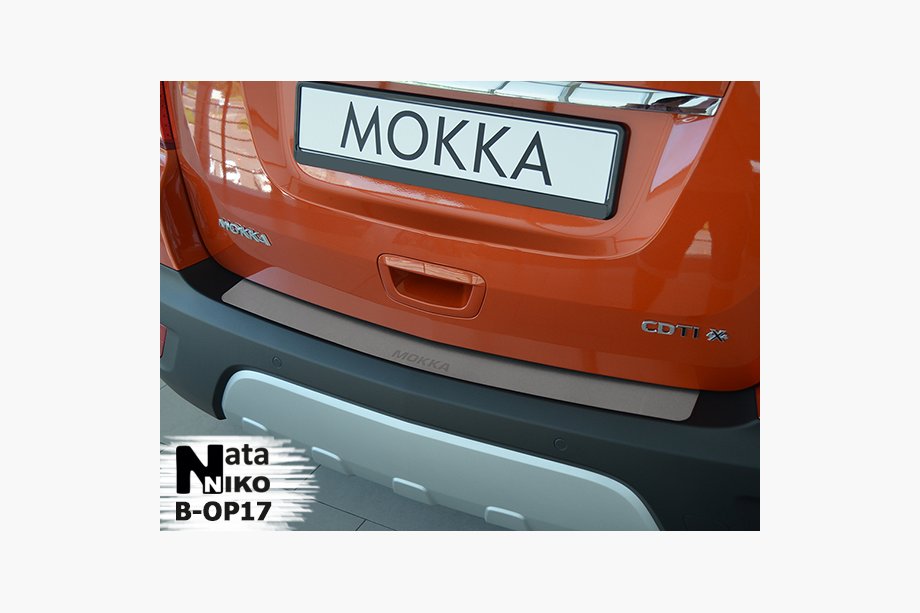 Opel Mokka 2012–2021 RVS achterbumperbeschermer Nataniko (2012-2016) Image