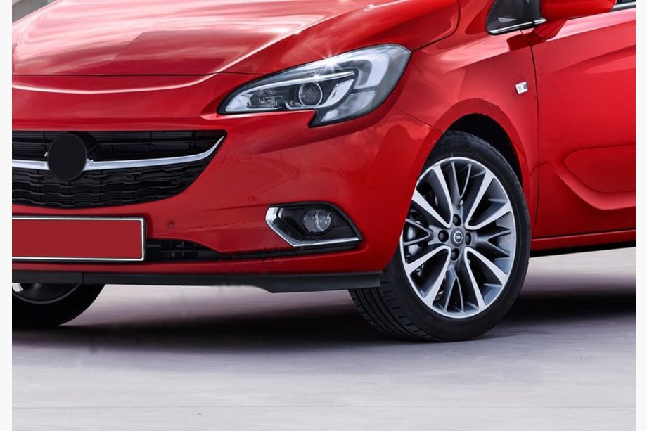 Opel Corsa E 2015–2019 Chroom mistlampomlijstingen (set 2 stuks, RVS) Carmos - Turks staal Image