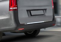 Mercedes Vito/V-klasse W447 2014– RVS sierstrip voor kofferklep OmsaLine - Italiaans roestvrij staal foto 1