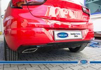 Opel Astra K 2016–2021 Achterste onderbumper lip HB (spuitklaar) foto 2