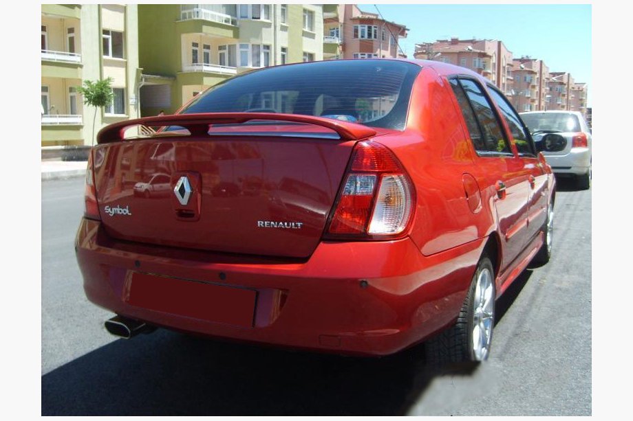 Renault Symbol 1999–2008 Spoiler Sedan (spuitklaar) Image