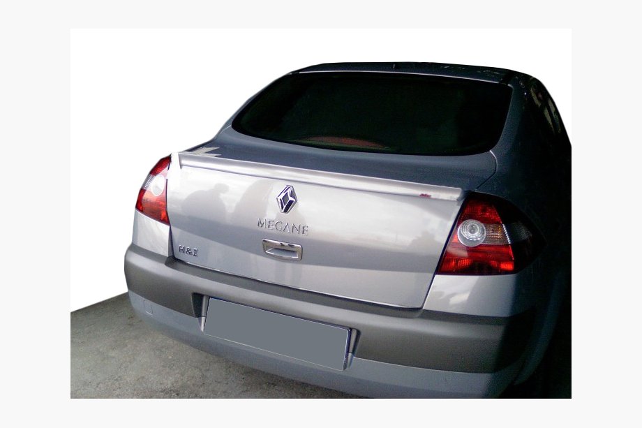 Renault Megane II 2004–2009 Spoiler Sedan (spuitklaar) Image