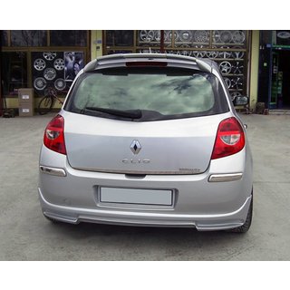 Achterbumper diffuser V1 (spuitklaar) Renault Clio III 2005–2012 foto 1