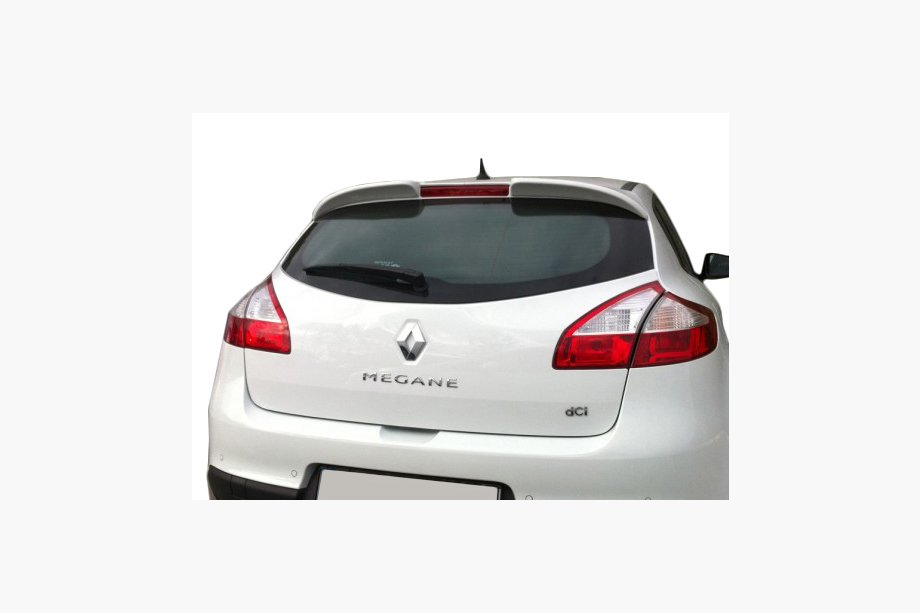 Renault Megane III 2009–2016 Spoiler HB (spuitklaar) Foto 1