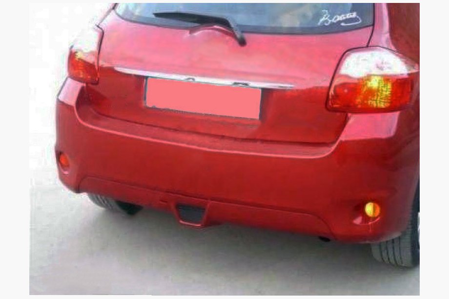 Toyota Auris 2007–2012 Achterbumper afdekking (spuitklaar) Image