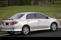 Toyota Corolla 2007–2013 Achterbumper afdekking (spuitklaar) foto 4