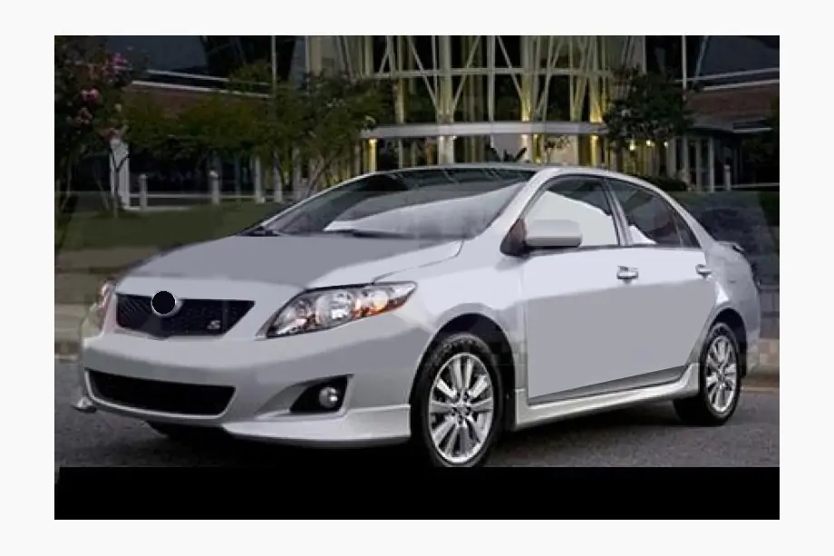 Toyota Corolla 2007–2013 Voorbumperlip (spuitklaar) Image