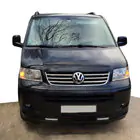 Volkswagen T5 Transporter 2003–2010 Voorbumper spoilerlip onderzijde met LED (spuitklaar) foto 2