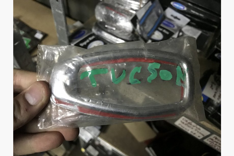 Hyundai Tucson JM 2004– Chrome afdekkappen voor richtingaanwijzer (2 stuks, ABS) Image