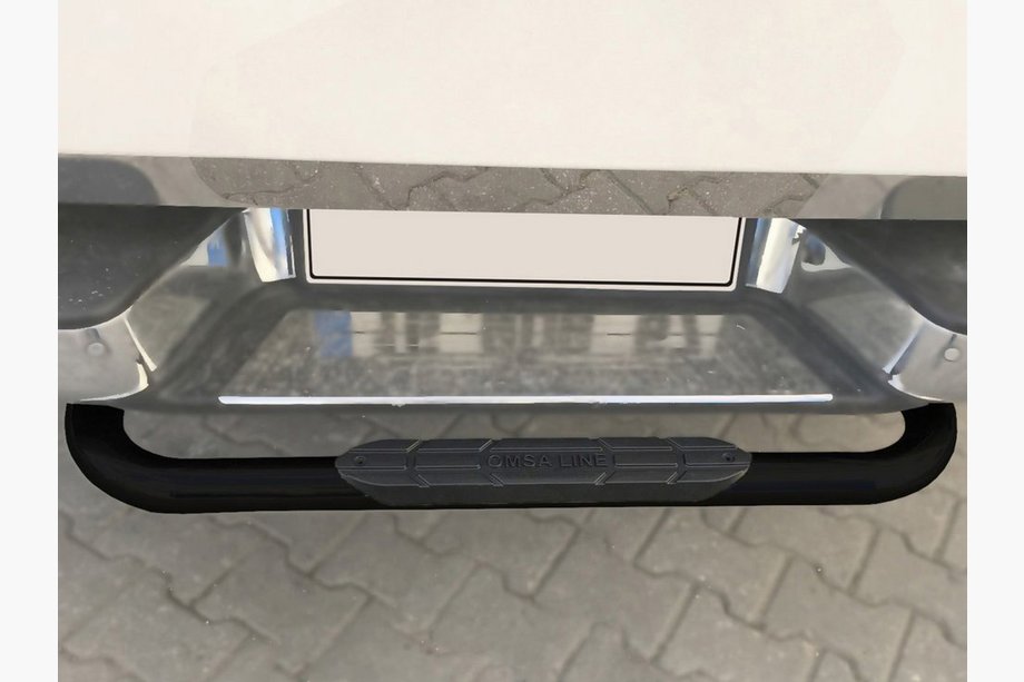 Isuzu D-Max 2011–2019 Omsa achterbeschermbeugel (zwart) Image