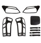 Isuzu D-Max 2011–2019 Set sierlijsten (zwart ABS) foto 1