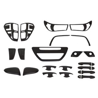 Set sierlijsten (zwart ABS)