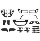 Toyota Hilux 2015– Set sierlijsten (zwart ABS) foto 1