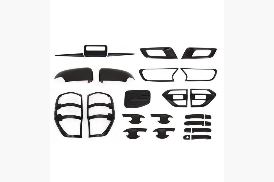 Ford Ranger 2011–2022 Set opzetstukken 2015+ (zwart ABS) Image