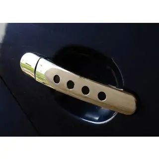 RVS deurgreep covers Decor (set 2 st.) foto 2