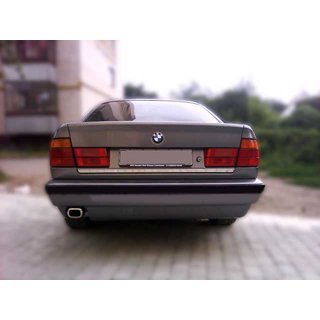 RVS kofferbakrand BMW 5 Serie E34 1988–1995 foto 1