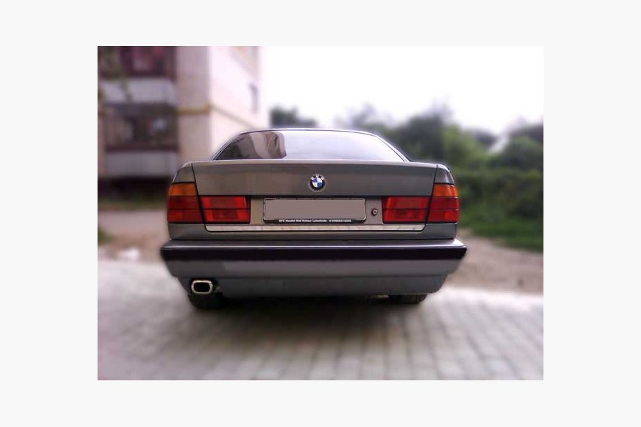 BMW 5 Serie E34 1988–1995 RVS kofferbakrand Image