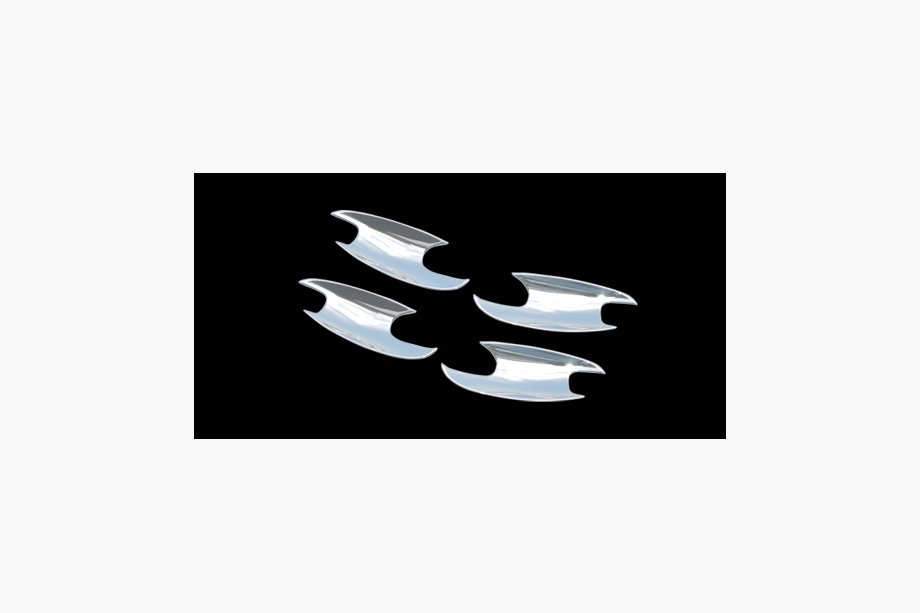 Mercedes E-сlass W211 2002–2009 Beschermkappen onder deurgreep (set 4 st., kunststof) Image