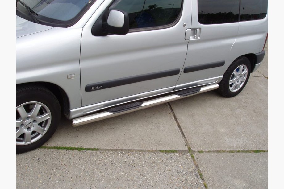 Citroen Berlingo 1996–2008 Sidebars (2 stuks, RVS) Image