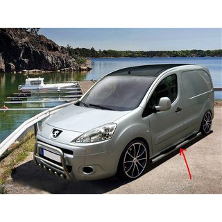Sidebars (2 stuks, RVS) Citroen Berlingo 2008–2018