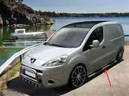 Citroen Berlingo 2008–2018 Sidebars (2 stuks, RVS) foto 1