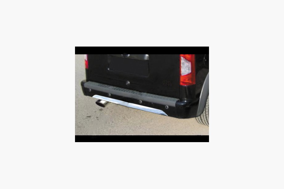 Ford Connect 2010–2013 RVS eindkappen voor achterbumper Image