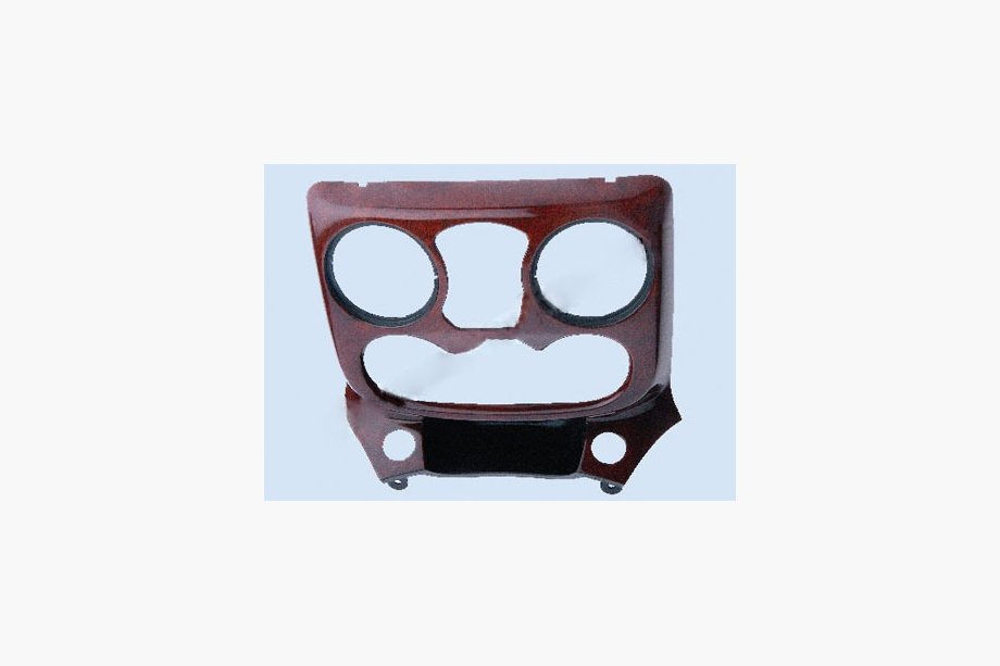 Fiat Doblo I 2005–2010 Afdekpaneel voor voorzijde middenconsole (houtlook) Image