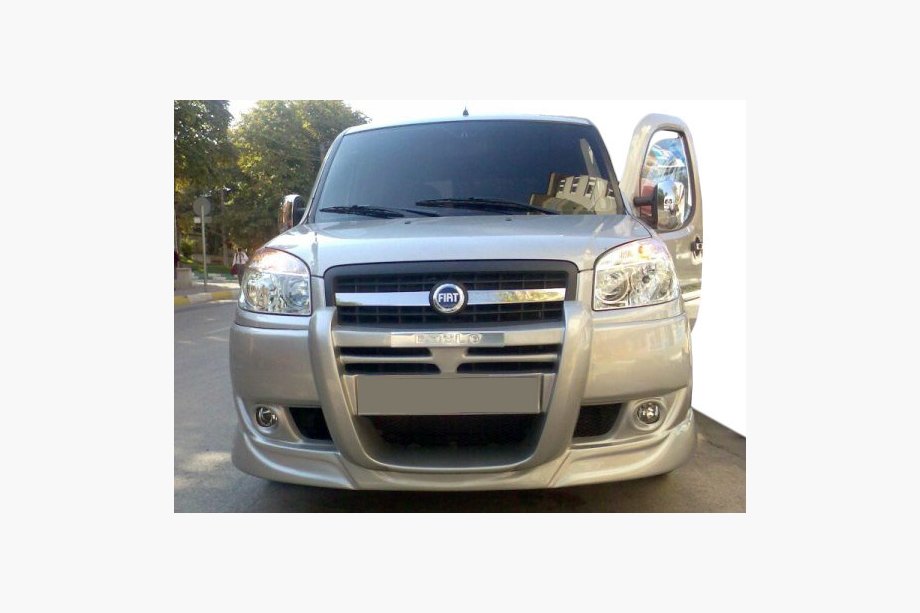 Fiat Doblo I 2005–2010 Voorbumper Sorento-stijl (spuitklaar) Image