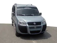 Fiat Doblo I 2005–2010 Voorbumperlip (spuitklaar) foto 1