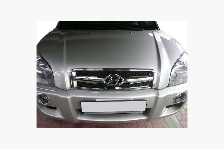 Hyundai Tucson JM 2004– Grillelijsten (kunststof) Image