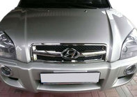 Hyundai Tucson JM 2004– Grillelijsten (kunststof) foto 1