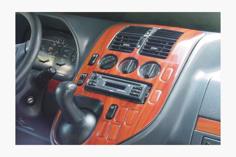 Mercedes Vito W638 1996–2003 Dashboardpanelen VIP (1996-1999) Notenhout Image