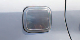 Chery Tiggo 1 2005–2016 Tankklep cover (Omsa, RVS) foto 2