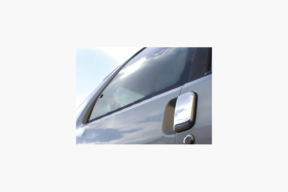 Peugeot 106 1991–2003 Deurgreep covers (set 4 stuks, RVS) Image