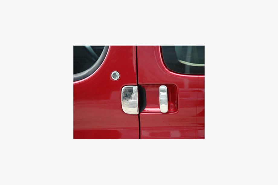 Peugeot Partner 1996–2008 RVS deurgreepkappen 5-deurs Image
