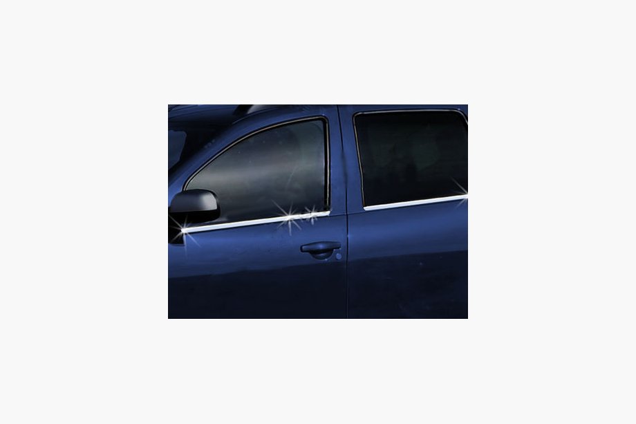 Dacia Duster 2008–2018 Raamomlijsting (4 stuks, RVS) Foto 5