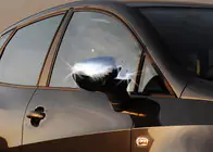 Seat Leon 2005–2012 Spiegelkappen (2010-2012, 2 st, RVS) foto 5