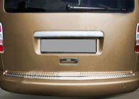 Volkswagen Caddy 2010–2015 Rechte achterbumper beschermlijst (Omsa, RVS) Mat foto 2