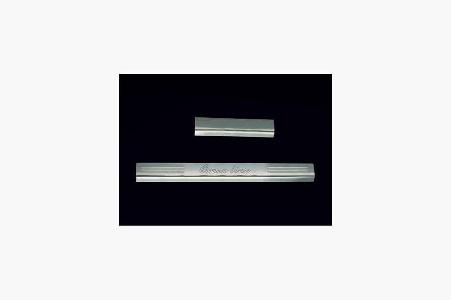 Volkswagen Golf 4 1997–2006 OmsaLine instaplijsten (set van 4, RVS) Image