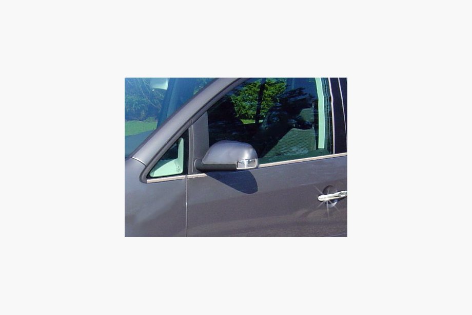 Volkswagen Touran 2003–2010 Buitenste raamlijsten (8-delig, RVS) OmsaLine - Italiaans roestvrij staal Foto 3