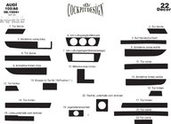 Audi A1 2010–2018 Dashboarddecor foto 4