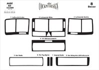 Audi A2 1999–2005 Dashboard sierlijsten (Meric) foto 4